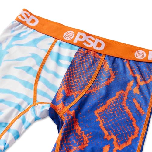 Image of PSD Boys Underwear - Apex Chill Youth Boxer Briefs with Fun Print Designs - Comfortable Boxers for Boys, Large