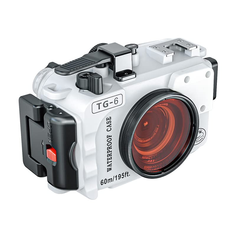 Amazon | Seafrogs 防水ケース Olympus TG-6用 水中カメラハウジング