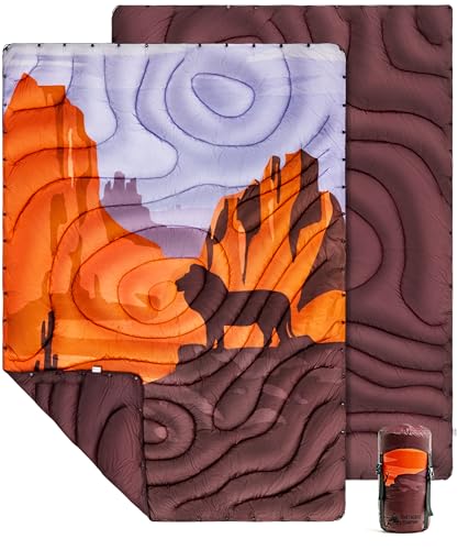 OneTigris Camping Decke Outdoor Reisedecke Ultraleicht warm Decke wasserabweisend für Reisen Wandern Picknick (195 * 140 cm)