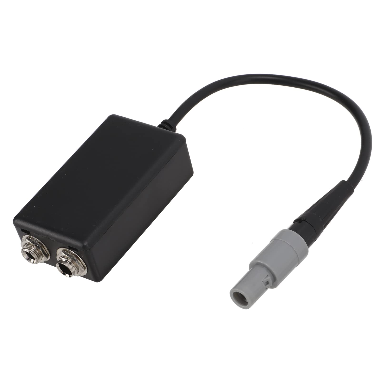 Adattatore per cuffie aeronautiche per aviazione generale, doppio connettore GA femmina a LEMO maschio a 6 pin, convertitore per cuffie durevole e versatile per piloti