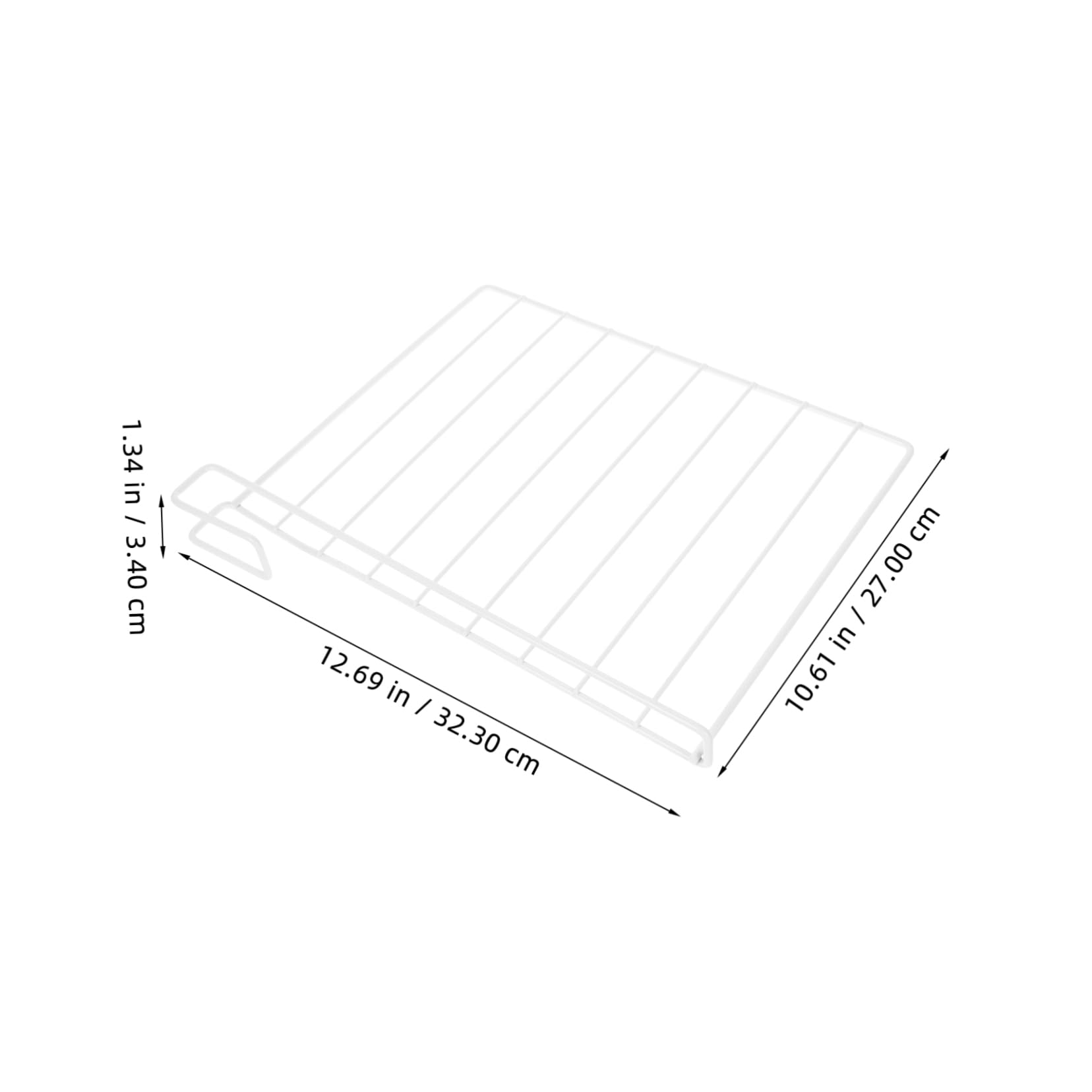 HOOTNEE Wire Shelf Dividers for Closet Organization Heavy Duty Vertical Partition Boards for Bedroom and Kitchen Easy Installation with Material Space for Cabinets and Freezers