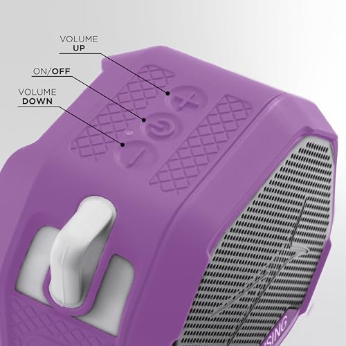 Image of Altec Lansing HYDRATREK Magnetic Bluetooth Speaker, Waterproof IP67, Portable Speaker, True Wireless Pairing, USB-C Quick Charge, 3.7V 400mAh Battery, Voice Assistant, Perfect for Any Adventure