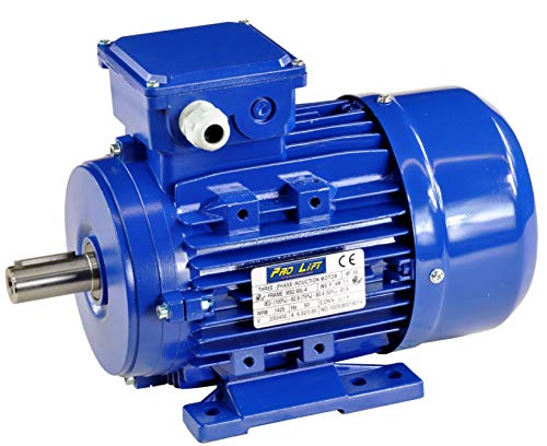 Pro-Lift-Werkzeuge 3-Phasen Drehstrommotor 1,5 kW 380 V Elektromotor 1425 U/min Industriemotor electric motor B3 Drehstrom 1500W 230V/400V Cover