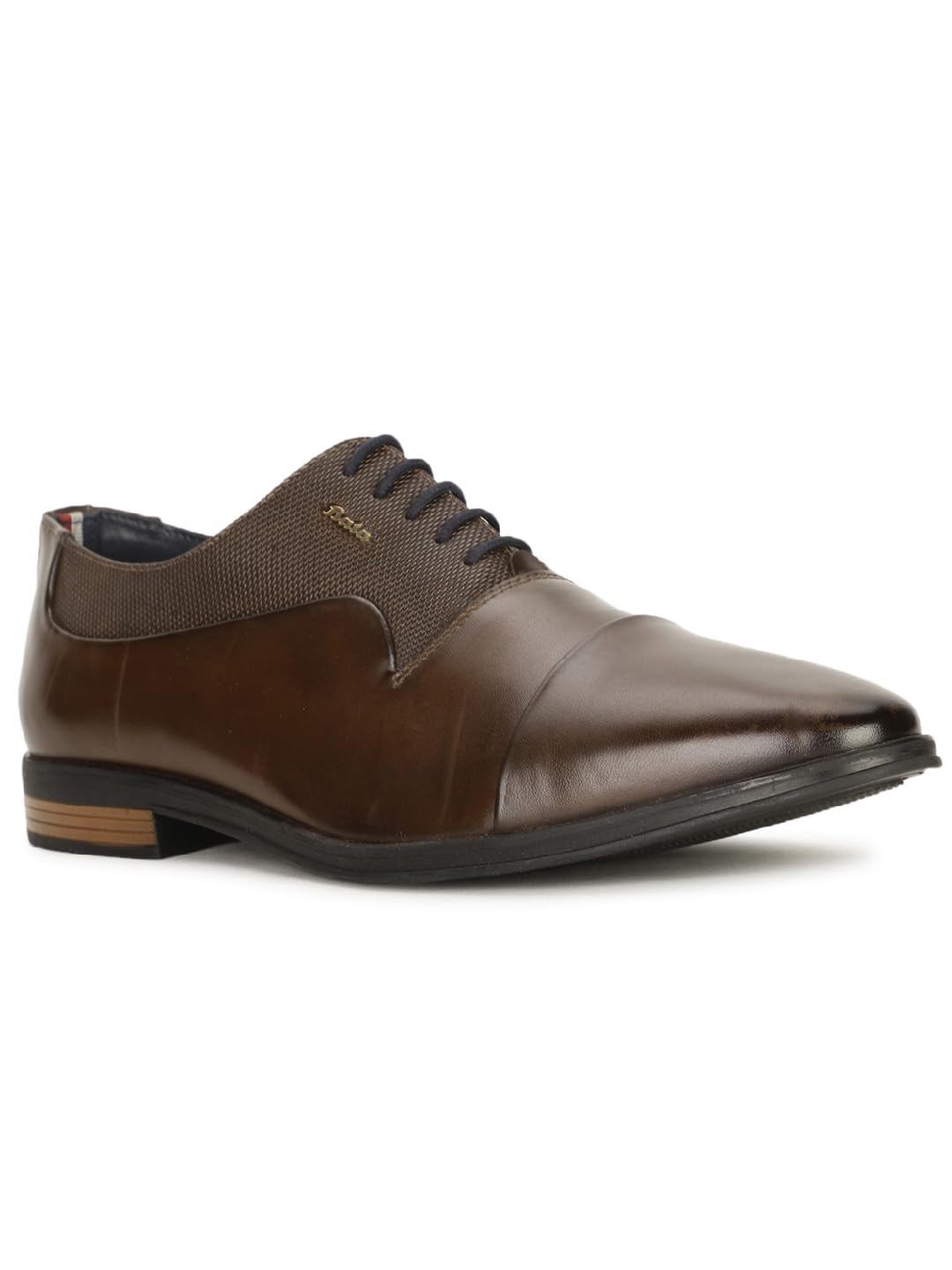 Bata Andre Oxford Men Lace-Up Formal Shoes in Brown,9 UK