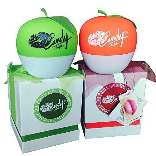 SET 1: Genuine CandyLipz Apple Lip Plumper Set (S to M)