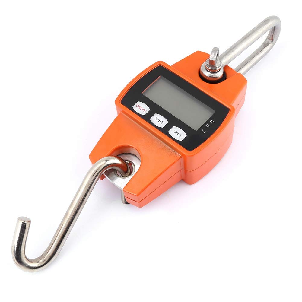 Przenośny LCD Cyfrowy Elektroniczny Wildwaage 100kg LCD Przemysłowa Mini Wisząca Waga 300kg z Hakiem