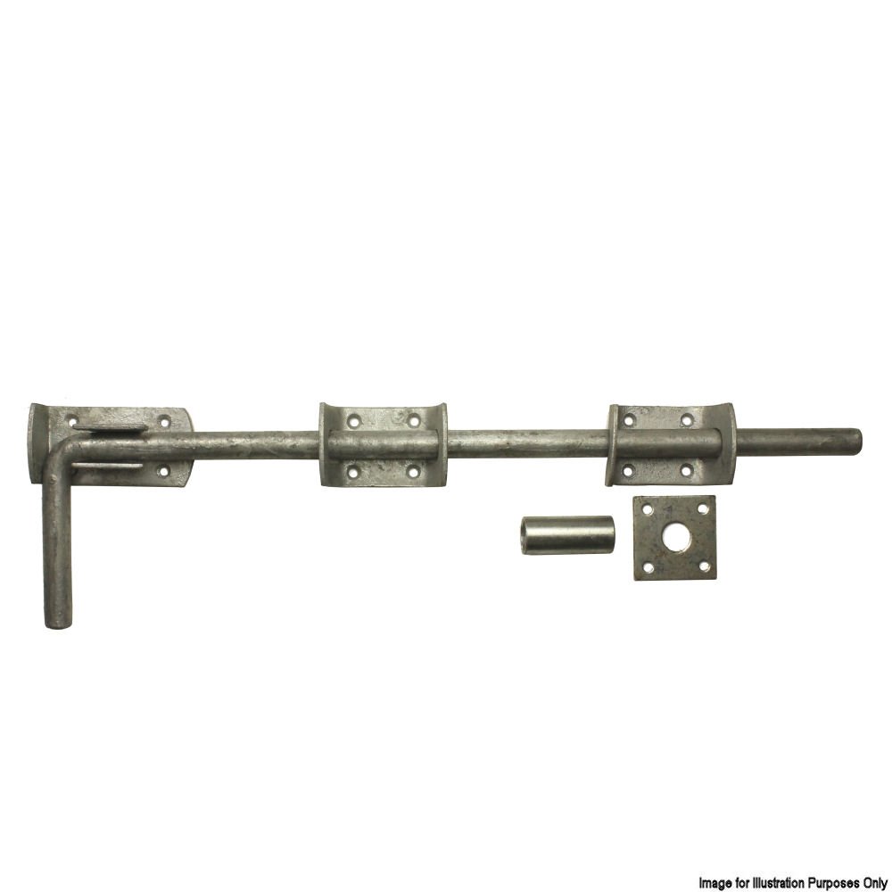 Perry™ 600mm 24" Garage Door Drop Bolts Galvanised