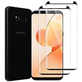 【2 Stück】 für Folie Samsung Galaxy S8 Panzerglas, Unzerbrechlich Panzerfolie Samsung S8 Displayschutz, 99% Touchgenauigkeit Blasenfrei Schutzfolie Schutzglas