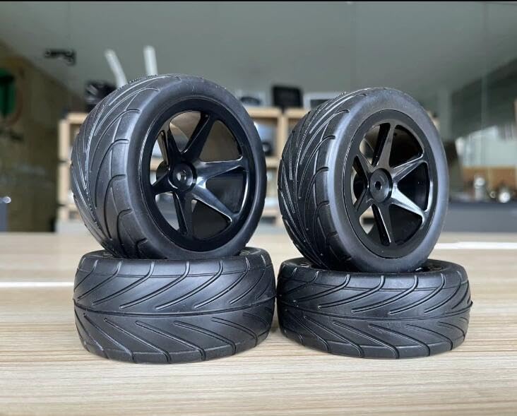 STAZKO SH606 1/10 1/12 Off Road Buggy Wheels/Rims/Tires no glued Tamiya 58719 58470 DT-02 DF-01 TT-02B DT-03 BBX BB-01 Hotshot Crasshopper KYOSHO 4WD Optima 30617 Lazer ZX-5 FS 30078 Altima 30642