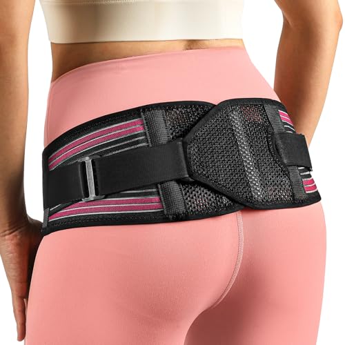 360 Anti-slip Sacroiliac Support Belt for SI Joints Low Back Pain L