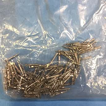 TE Connectivity 770985-1 Connector; Pin; Brass; Pre-Tin; 600 VAC; 9.5 A ...