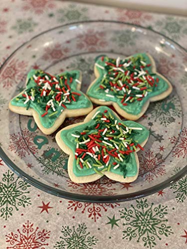 Mistletoe Magic Sprinkle Mix - 8 oz Resealable Stand Up Candy Bag - Christmas Themed Sprinkle Topping - Bulk Holiday Sprinkles for Baking and Desserts