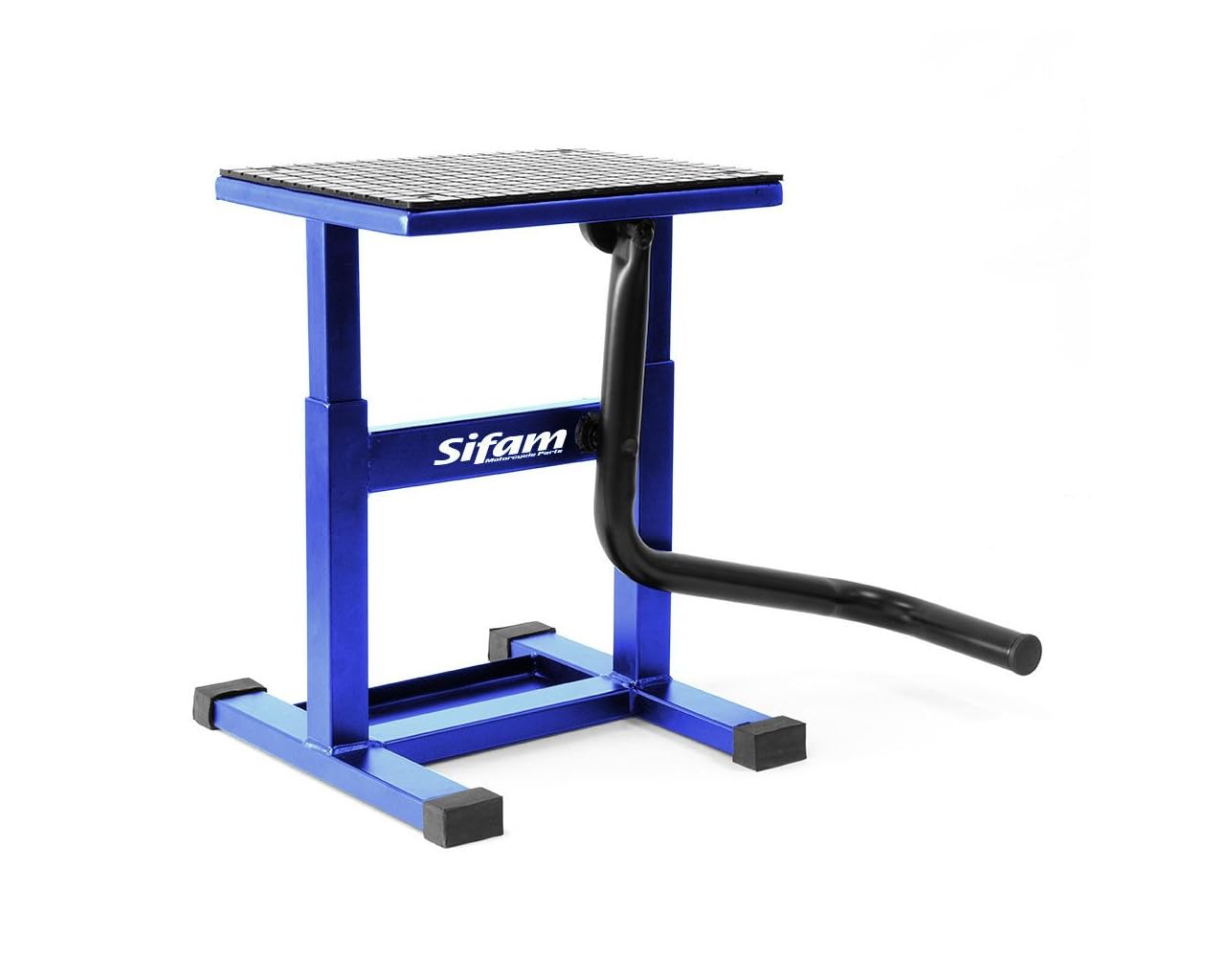 Lève Moto Cross Bleu Hauteur de 30cm à 39cm Plateau 29cm x 23cm