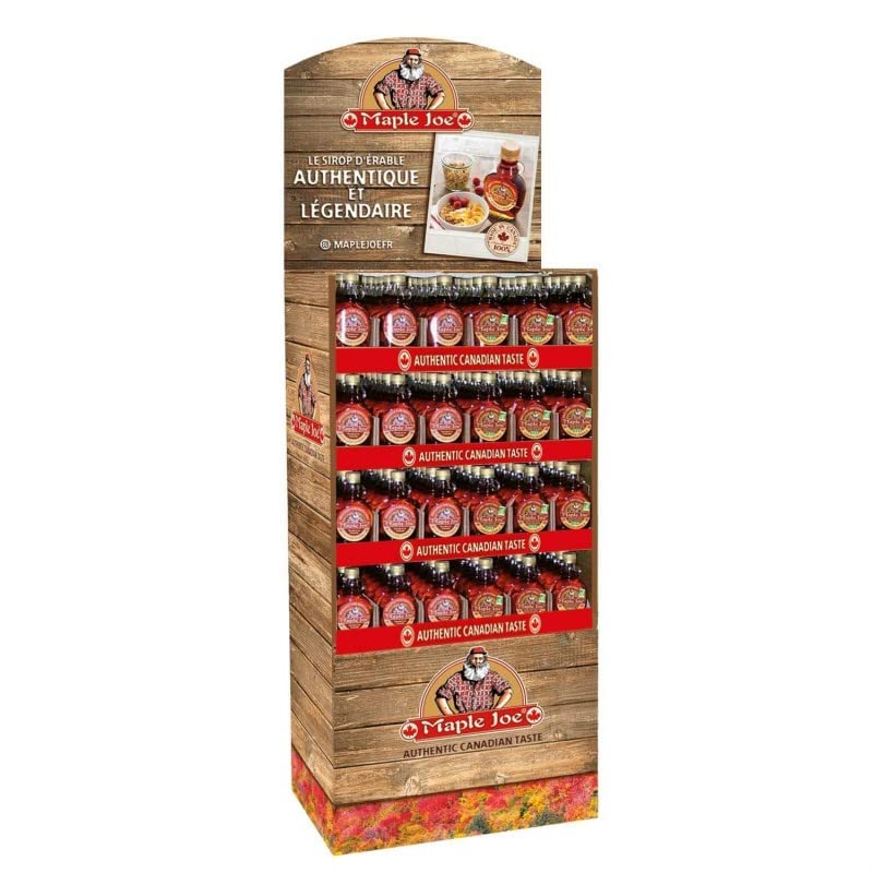 MAPLE JOE - Pur Sirop D'Érable Du Canada Bouteille 250 G - ( Lot De 3 )