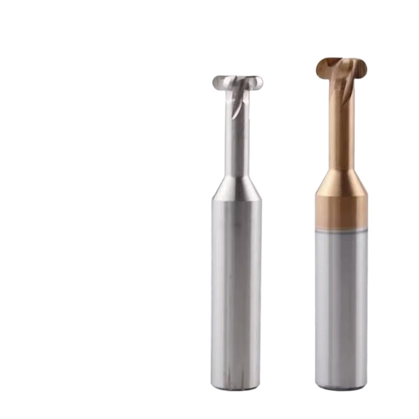 T-Nut-Fräswerkzeuge HRC55 Arc T-förmigen Fräsen Lollipop Ende Mühle Ball Slot Endmill Solide Carbide R6 for Stahl Aluminium 3D(D6R2.5x5HxD6x50L)