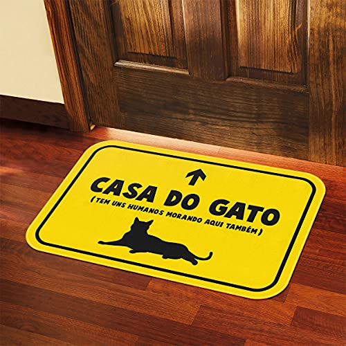 Tapete Decorativo Casa do Gato