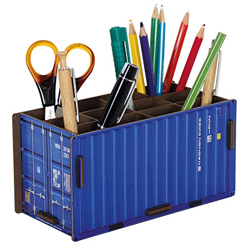 Werkhaus Intermodal Shipping Container Pencil Holder - Blue