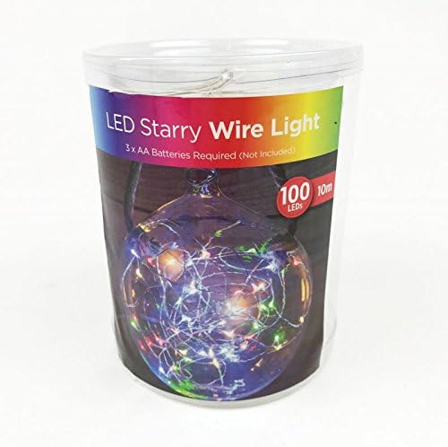 Festive Magic™ 10m 100 LED Starry Wire Lights