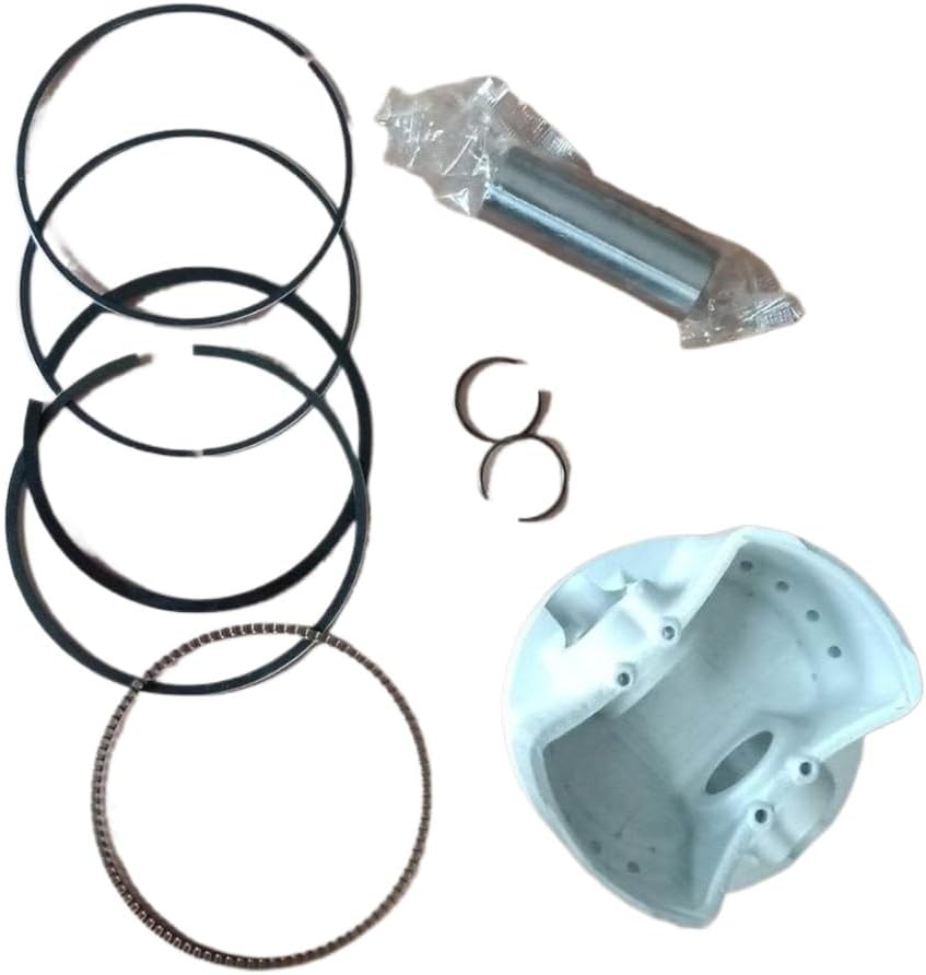 Cylinder Repair Kit with Piston Ring, Wrist Pin, and Gaskets for 500cc ATV UTV Engines Compatible with HISUN 500 550, MASSIMO, and BENNCHE