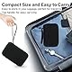 Teskyer Kabeltasche Organizer, wasserdichte, Starre Schale, Besserer Schutz, Großes Fassungsvermögen, Tragbar, Travel Essentials, Urlaub Must Haves, Schwarz