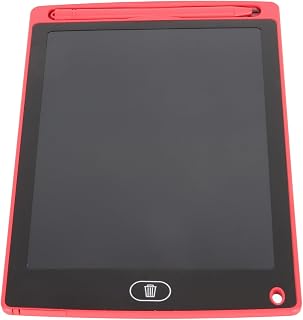 Placa Colorida do Doodle, Brinquedo Educacional Portátil Seguro da Prancheta de Desenho do LCD de 8,5 Polegadas para o ônibus para a Escola (Vermelho)