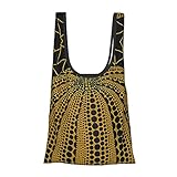 [Emzlikne] 草間彌生 エコバッグ コンビニバッグ 折りたたみ 買い物バッグ 大容量 耐久性 繰り返し使える ショッピングバッグ トートバッグ 買い物バッグ 防水素材 軽量 買い物袋