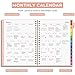 EMSHOI 2026 Planner Weekly and Monthly, Large A4 8.5x11, Jan-Dec 2026 Calendar Agenda with Monthly Tabs, Note Pages, 100GSM Thick Paper, Flexible Cover for Business Work School Academic, Pink