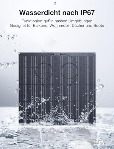 Flexibles Solarmodul Blzldd 480W mit 2x 240W Solarpanel
