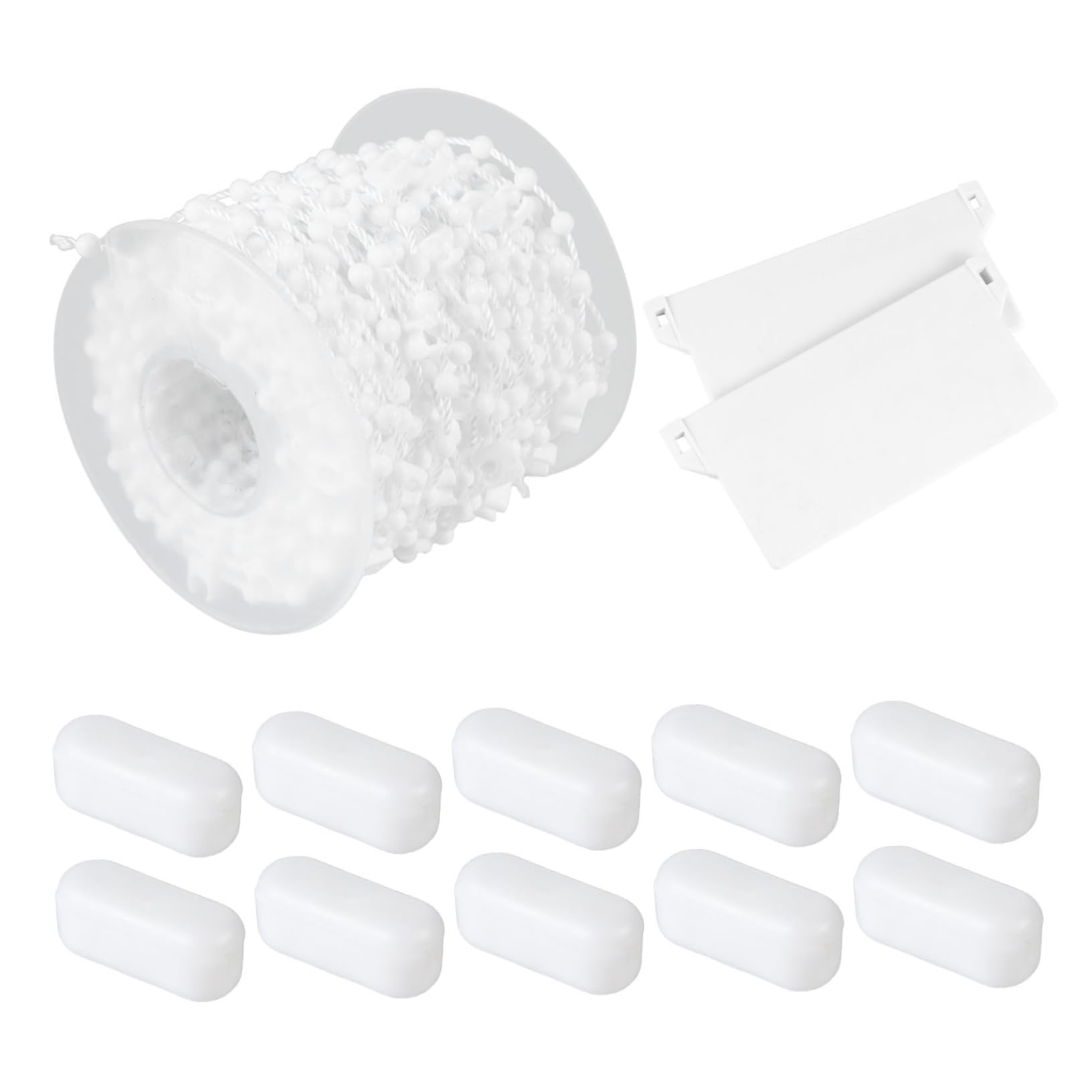 HOLIDYOYO 1 Set Vertical Blind Chain Beaded Buckle for Doorway Living Room Bedroom Bathroom Kitchen Dining Room Office