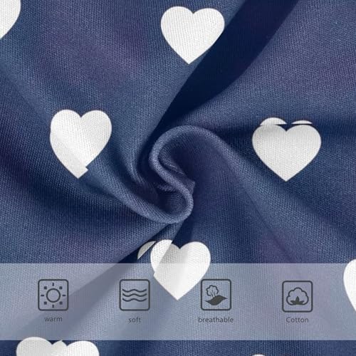 Cotton Girls Underwear Toddler White Heart Blue Girl Panties Cute Animals Undies Kids Briefs 2t3