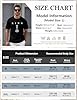 Lonya Men's T-Shirts Oversized King Letter Print Graphic Cotton Short Sleeve Casual Gym Work Round Neck Streetwear Loose Fit Tee Tops, Black, XXL #5