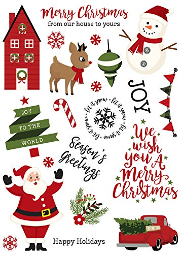 Echo Park Paper Company Perfect Christmas Rub Ons