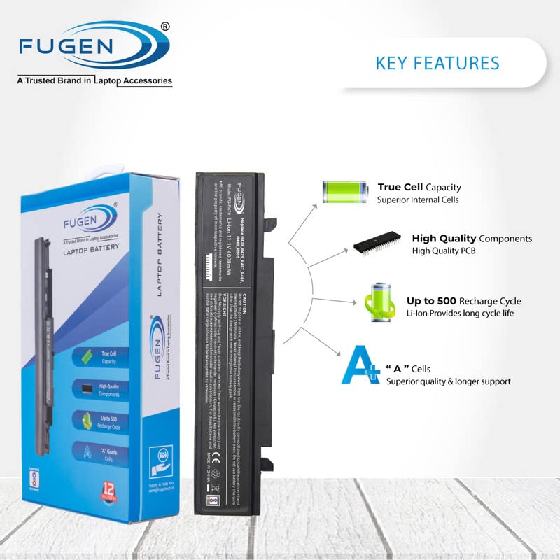 Image of Fugen Laptop Battery Samsung for NP300E5X-S01N NP300E5X-S03RU NP300E5X-T01EE NP300E5X-U02RU NP300E5Z NP300E5ZH