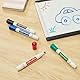 Amazon Basics Whiteboard-Marker, geruchsarm, trocken abwischbar, Keilspitze, 4 Mehrfarbig, 36 Stück