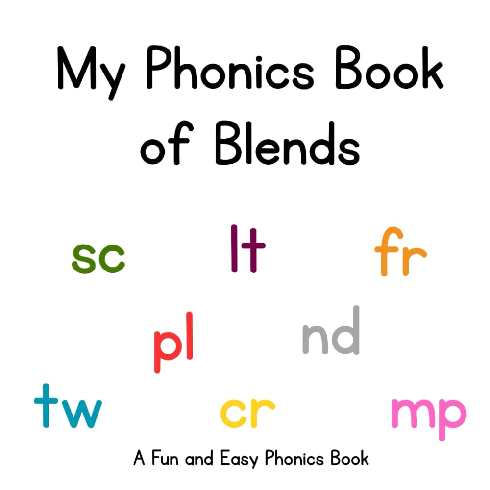 MY PHONICS BOOK OF BLENDS (FUN AND EASY PHONICS SERIES)