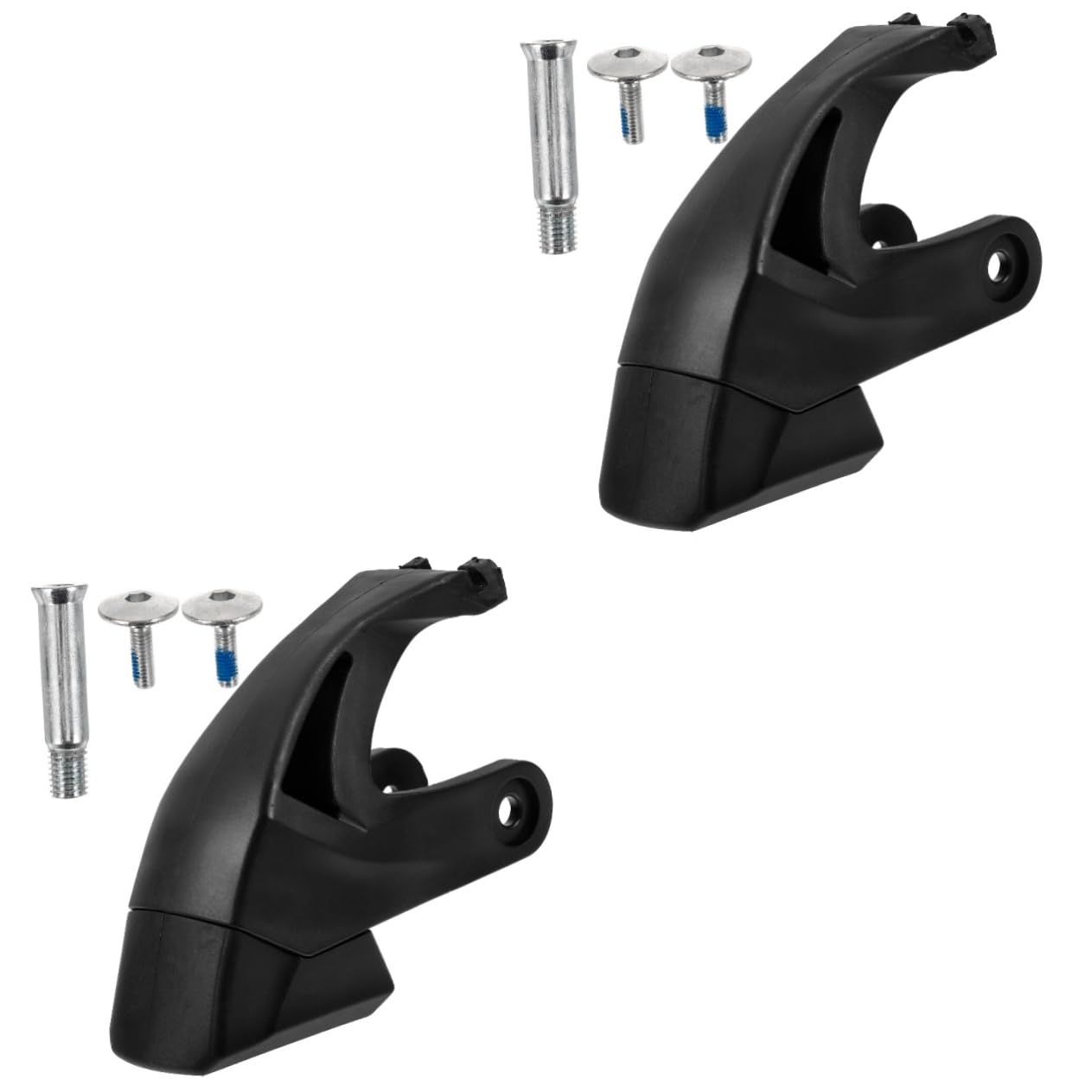 INOOMP 2juegos Frenos De Patín De Ruedas Zapatas De Repuesto para Patines De Inline Accesorios De Seguridad para Patinaje Material Resistente Al Desgaste Diseño Práctico y Eficaz para