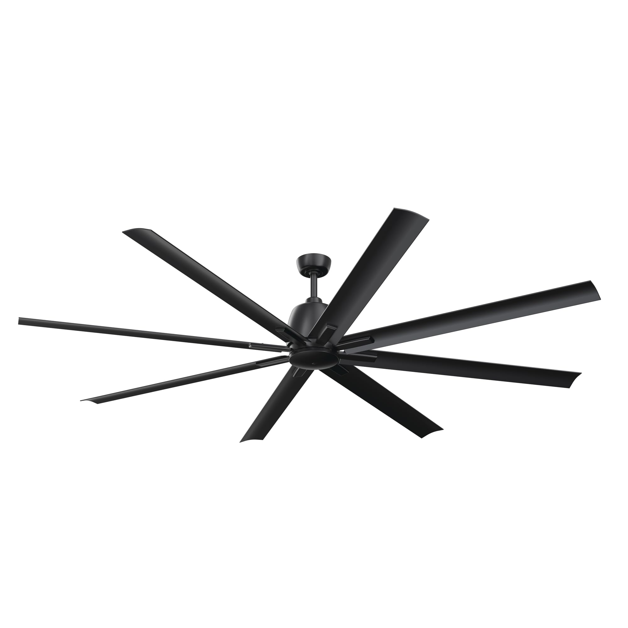 Kichler Breda 84 Inch 8 Blade Ceiling Fan in Satin Black with