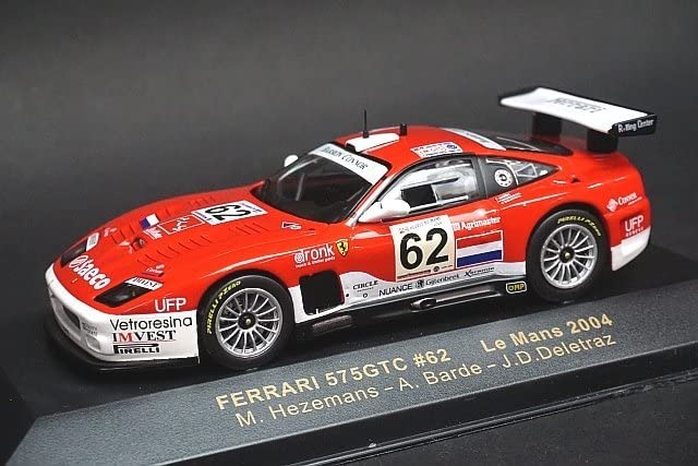 Amazon | IXO イクソ 1/43 FERRARI フェラーリ 575 GTC ルマン 2004#62