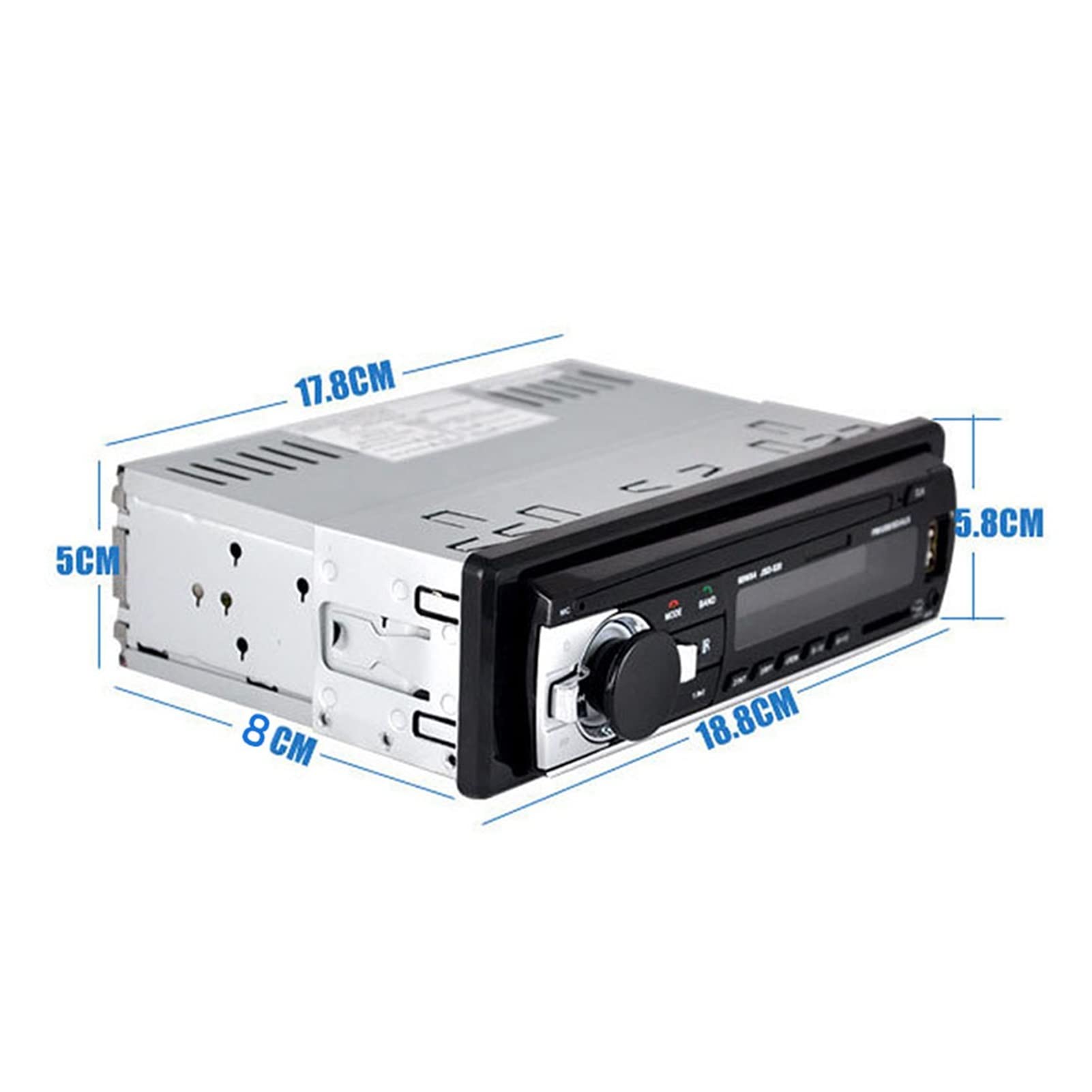 Car Stereo Radio Remote contract Multiple EQ MP3/WMA/WAV player 1 2V MP3 Gracz FM/SD/USB/AUX Bluetooth Audio Stereo Przenośny(520 12V)