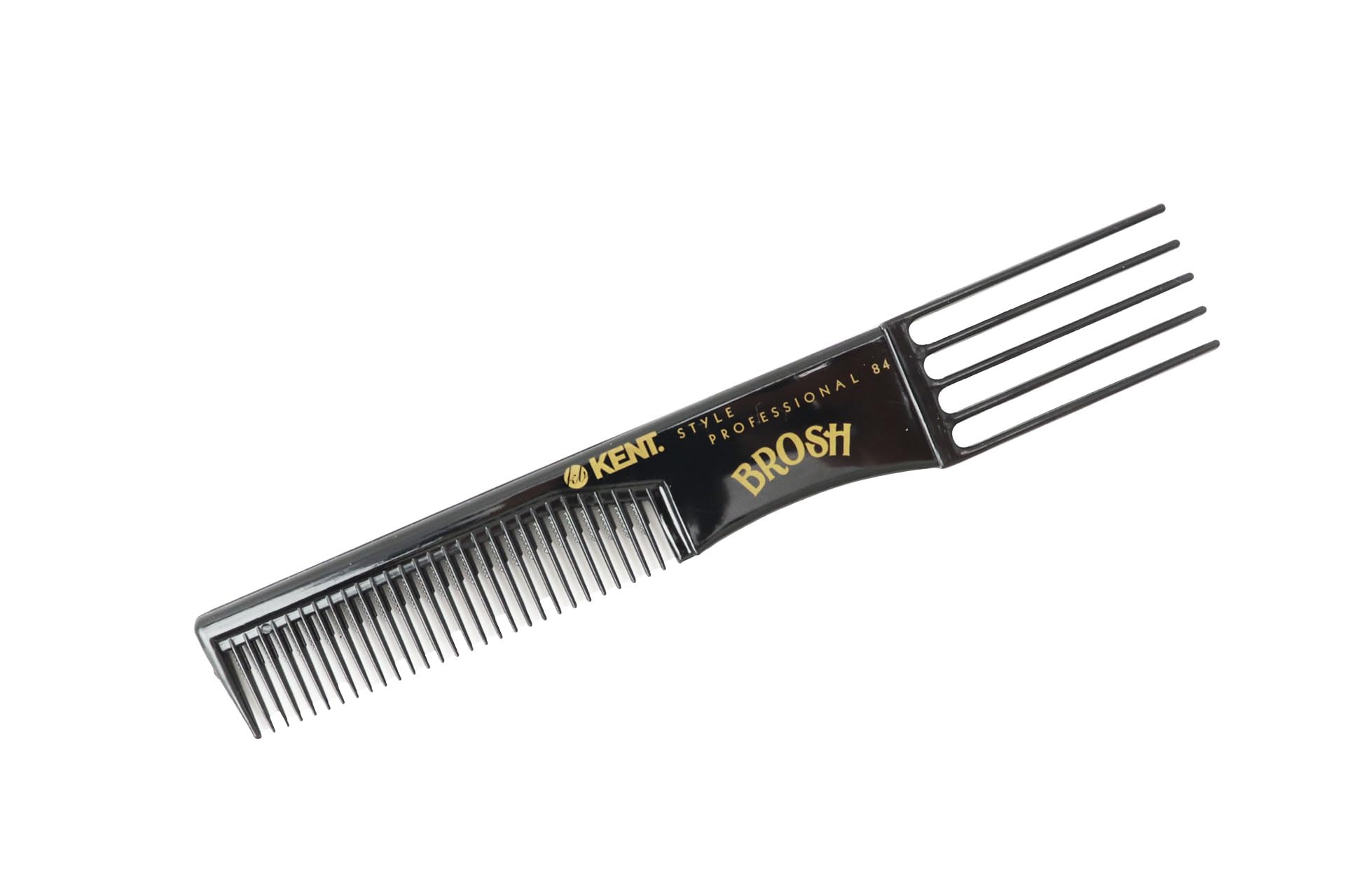 Kent Professional Styling Fork Comb SPC84-5-Prong Volumising Comb for Lifting, Backcombing & Styling Thick Hair – Anti-Static, Heat-Resistant & Durable