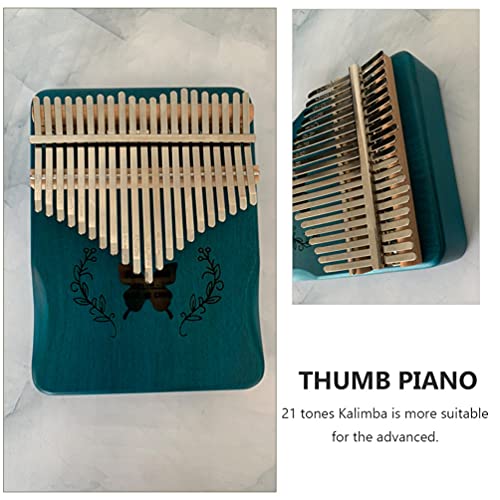 Generic Kalimba 21 Toetsen Thumb Piano Met Tuning Mbira Vinger Orgel Delicate Kalimba Vinger Piano Cadeau Voor Kinderen… - Image 4