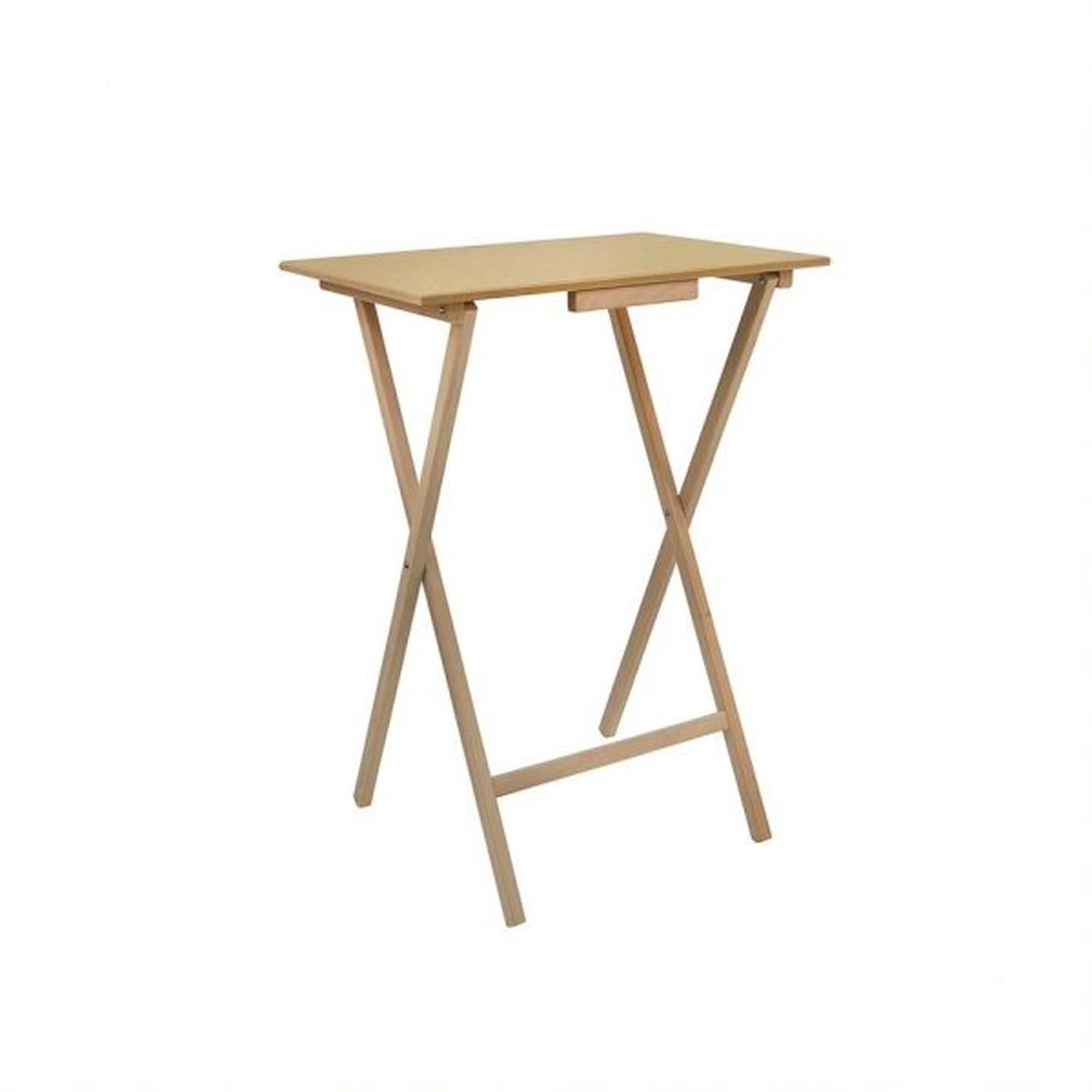 Aranaz Wooden Side Table, 48 x 35 x 65.5 cm