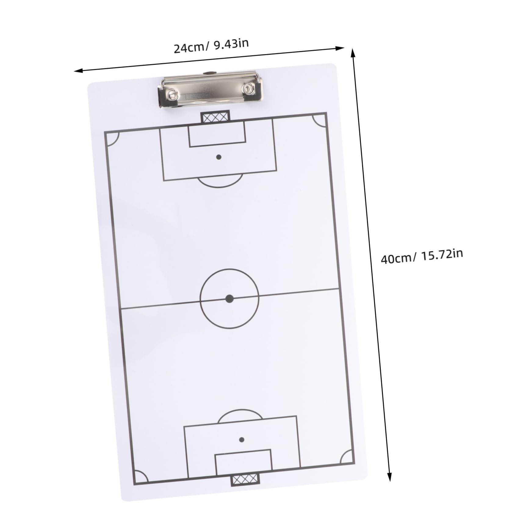 ifundom 1 Set Handball Competition Board Kit Double Sided Clipboard for Durable Writing Board with Print for Training and Strategy Sessions