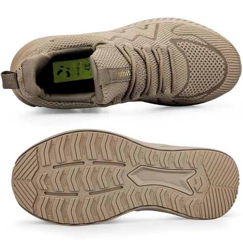 Image of Feethit Womens Running Shoes Tennis Walking Shoes Slip on Sneakers Lightweight Gym Shoes for Workout Work Travel Athletic