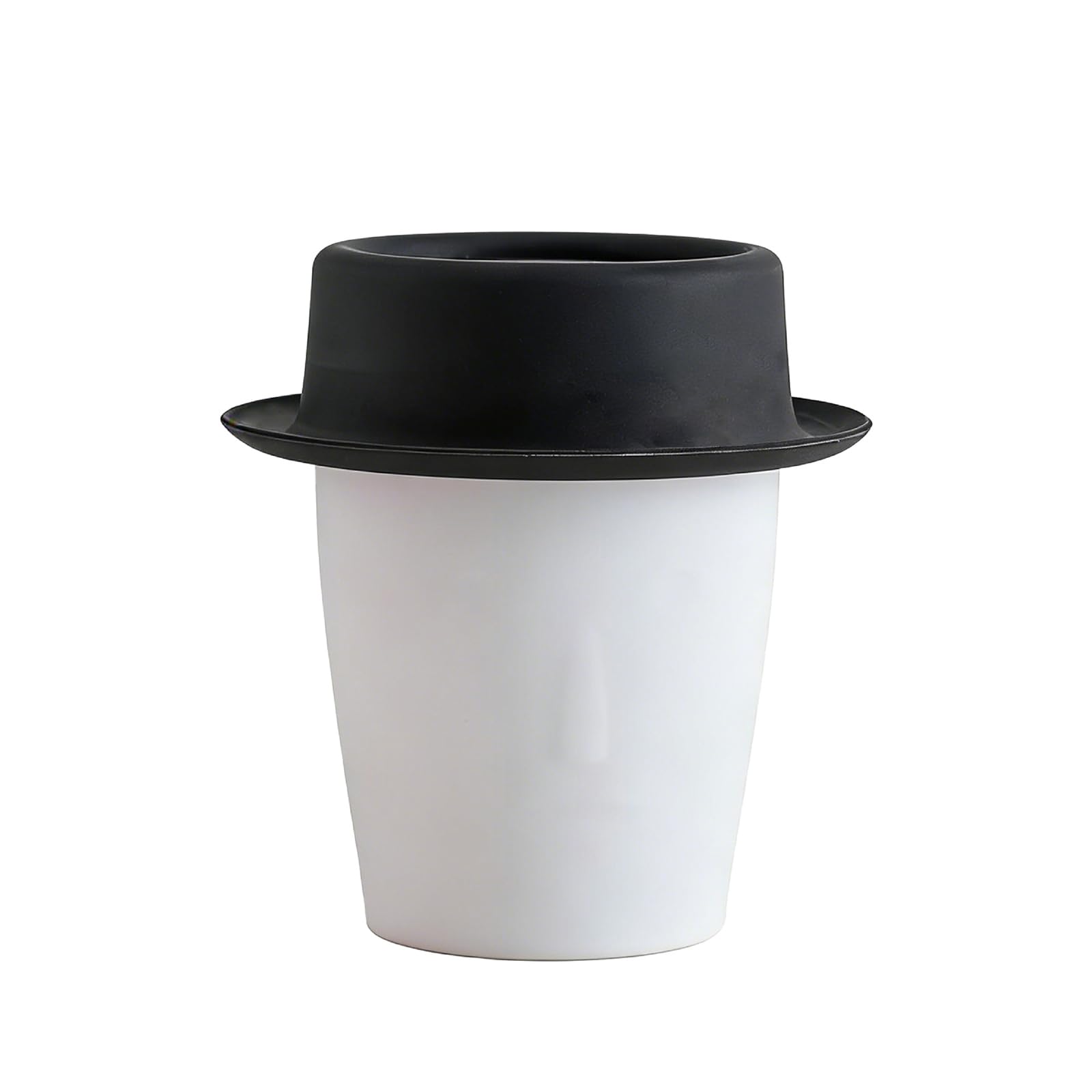 Kaeltsyn Toothpick Dispenser Hat Toothpick Holder for Restaurants Households and Modern Interior Space Contemporary Gentleman Dentalpick Owner