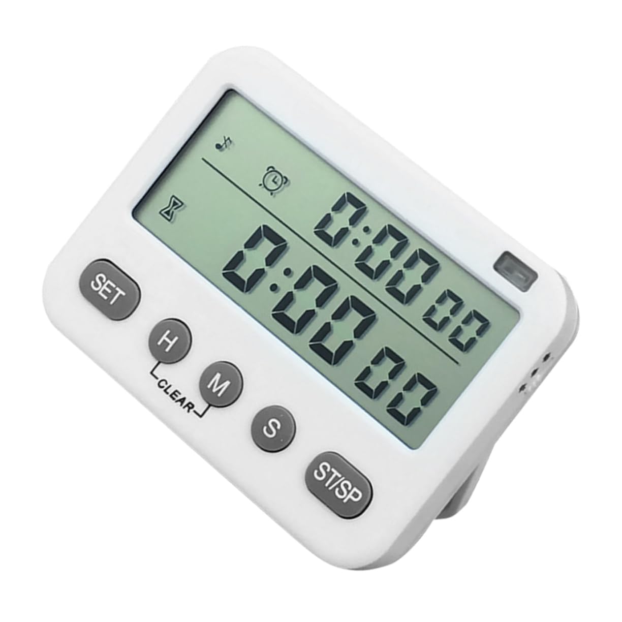 Timer Da Cucina Digitale A Doppio Schermo Conto Alla Rovescia/allarme Sonoro Dispositivo Di Cronometraggio Magnetico Da Laboratorio Batteria Necessaria