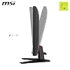 Msi 27 Mag 272f X24، شاشة ألعاب، Fhd، 16:9، مسطحة، Ips سريع، 240 هرتز، 0.5 مللي ثانية (دقيقة)، مزامنة تكيفية