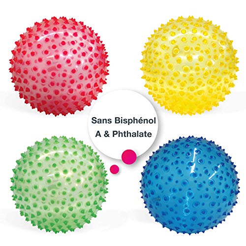 Edushape – Ed 705177 – Ball-Spiel – Große Ball sensorischen transparent – Auswahl zufällig