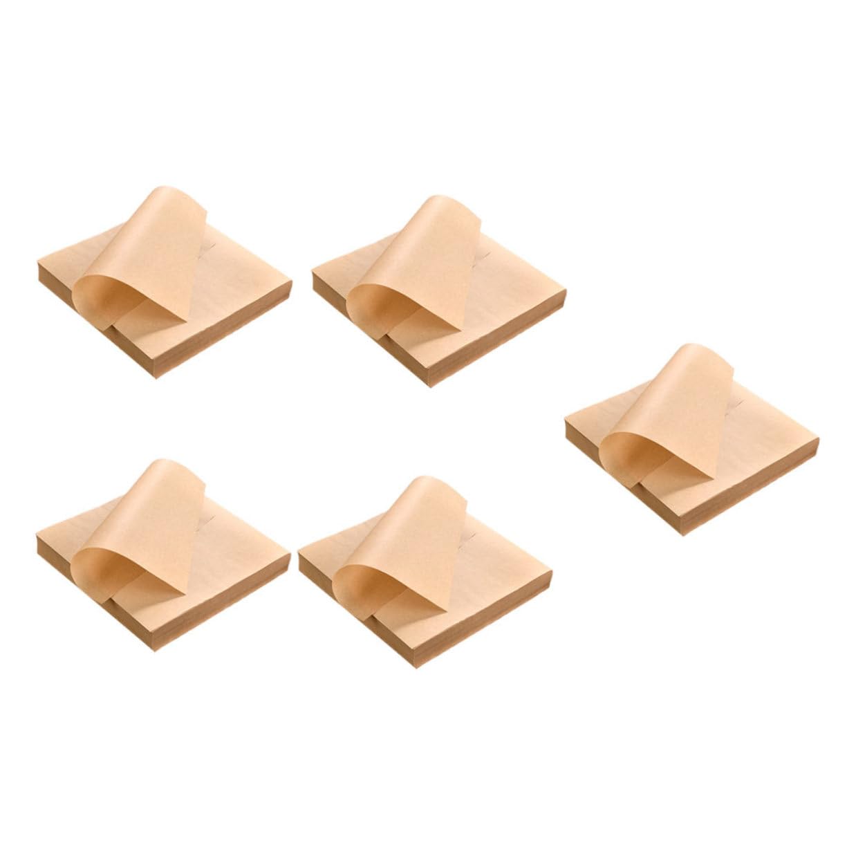Carta Assorbente per Fritti Color Cachi in Carta Kraft 500 Fogli