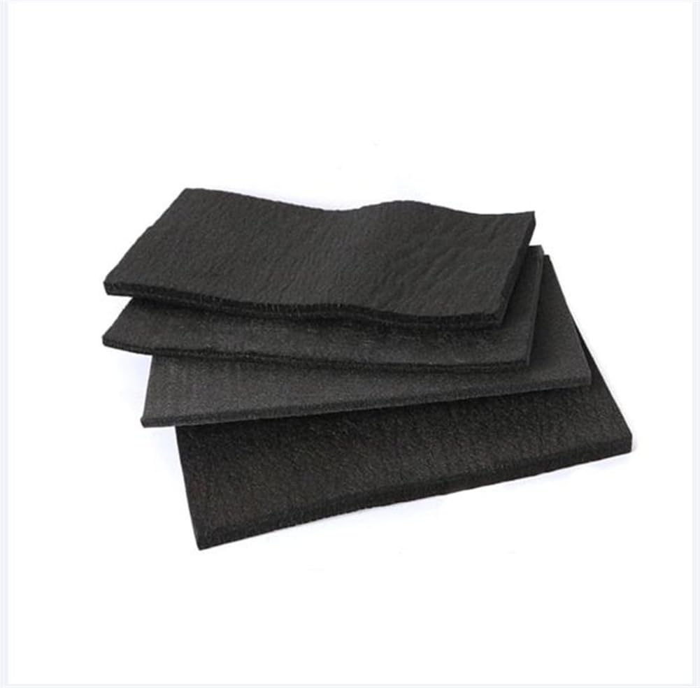 Manta de soldadura de fieltro de grafito de alta temperatura, 1230 mm de largo, 250 mm de ancho, 14 mm de grosor, protección contra el calor para fabricación de soldadura y aplicaciones de alta
